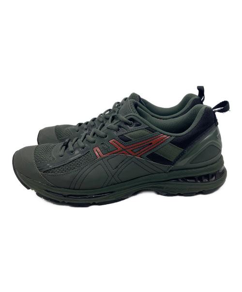 asics（アシックス）asics (アシックス) Kiko Kostadinov (キコ・コスタディノフ) スニーカー カーキ サイズ:28.25の古着・服飾アイテム