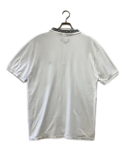 stussy（ステューシー）stussy (ステューシー) ポロシャツ ホワイト サイズ:Mの古着・服飾アイテム