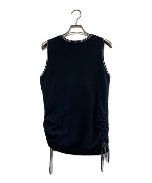 BURBERRY BLUE LABEL（バーバリー ブルー レーベル）BURBERRY BLUE LABEL (バーバリー ブルー レーベル) タンクトップ ネイビー サイズ:38の古着・服飾アイテム