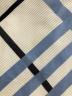 中古・古着 BURBERRY BLUE LABEL (バーバリー ブルー レーベル) スカート ブルー×ホワイト サイズ:38：3000円