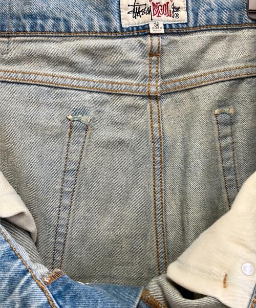 stussy（ステューシー）stussy (ステューシー) BIG OL' SHORT DENIM ブルー サイズ:36の古着・服飾アイテム