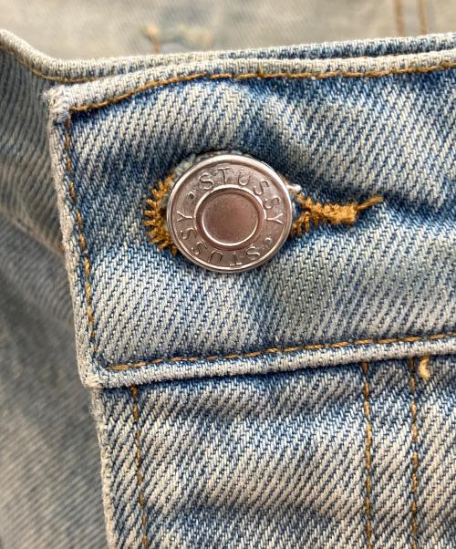stussy（ステューシー）stussy (ステューシー) BIG OL' SHORT DENIM ブルー サイズ:36の古着・服飾アイテム