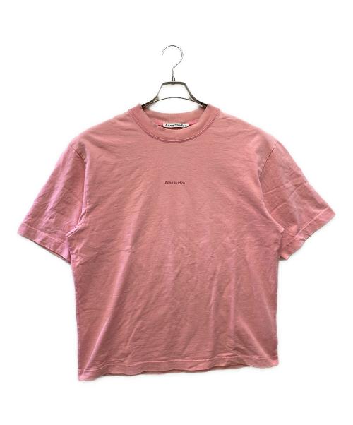 Acne studios（アクネ ストゥディオズ）Acne studios (アクネ ストゥディオズ) 半袖カットソー ピンク サイズ:Sの古着・服飾アイテム