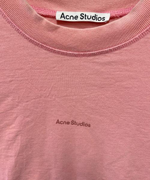 Acne studios（アクネ ストゥディオズ）Acne studios (アクネ ストゥディオズ) 半袖カットソー ピンク サイズ:Sの古着・服飾アイテム
