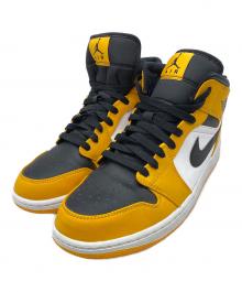 NIKE（ナイキ）の古着「ミッドカットスニーカー」｜オレンジ×ホワイト