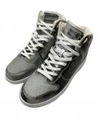 NIKE×CLOTナイキ×クロット）の古着「ハイカットスニーカー」｜シルバー