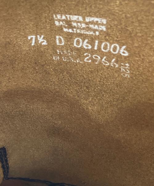 RED WING（レッドウィング）RED WING (レッドウィング) エンジニアブーツ ブラック サイズ:7 1/2の古着・服飾アイテム