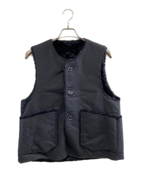 Engineered Garments（エンジニアド ガーメンツ）Engineered Garments (エンジニアド ガーメンツ) リバーシブルオーバーベスト ブラック サイズ:Sの古着・服飾アイテム