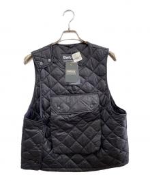 Barbour×Engineered Garments（バブアー×エンジニアド ガーメンツ）の古着「Pop Quilted Vest」｜ブラック