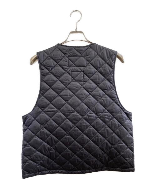 Barbour（バブアー）Barbour (バブアー) Engineered Garments (エンジニアド ガーメンツ) Pop Quilted Vest ブラック サイズ:Sの古着・服飾アイテム