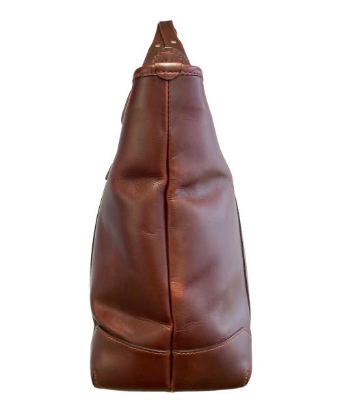 HERGOPOCH（エルゴポック）HERGOPOCH (エルゴポック) ハンドバッグ ブラウンの古着・服飾アイテム