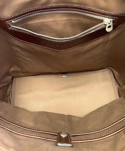 HERGOPOCH（エルゴポック）HERGOPOCH (エルゴポック) ハンドバッグ ブラウンの古着・服飾アイテム