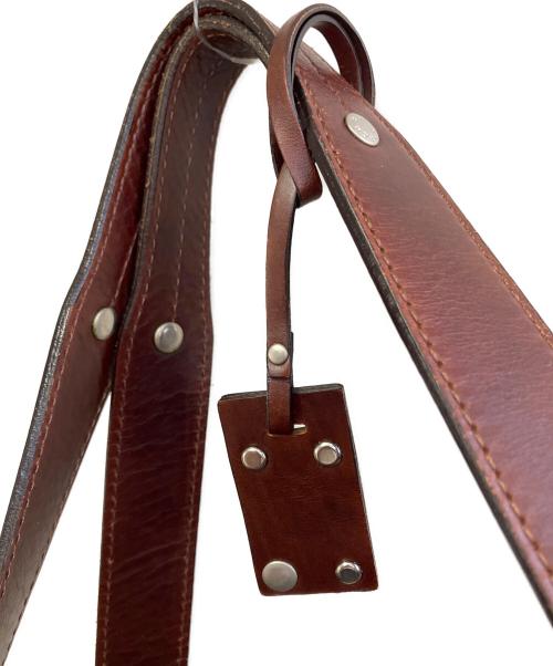 HERGOPOCH（エルゴポック）HERGOPOCH (エルゴポック) ハンドバッグ ブラウンの古着・服飾アイテム