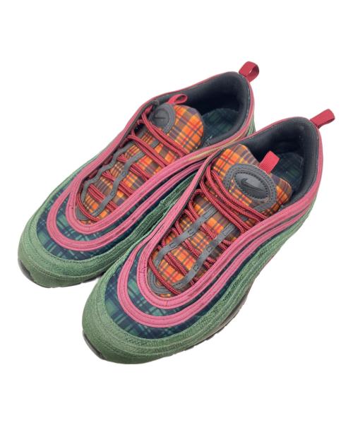 NIKE（ナイキ）NIKE (ナイキ) ローカットスニーカー グリーン×レッド サイズ:28の古着・服飾アイテム
