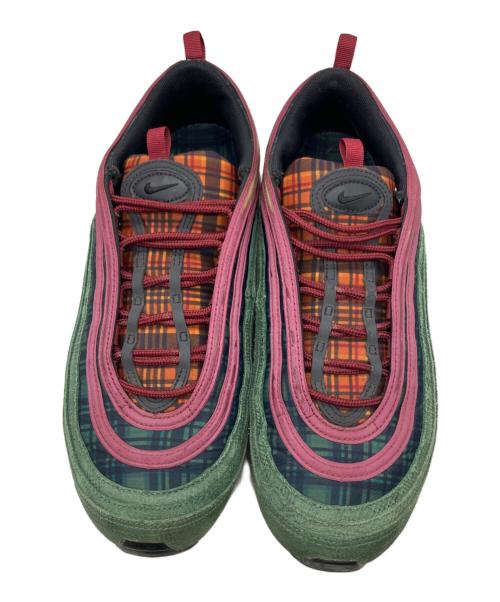 NIKE（ナイキ）NIKE (ナイキ) ローカットスニーカー グリーン×レッド サイズ:28の古着・服飾アイテム