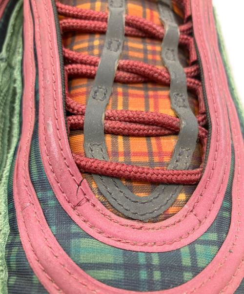 NIKE（ナイキ）NIKE (ナイキ) ローカットスニーカー グリーン×レッド サイズ:28の古着・服飾アイテム