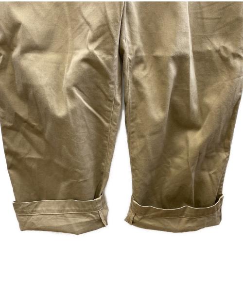 COMOLI（コモリ）COMOLI (コモリ) コットンチノオーバーパンツ カーキ サイズ:2の古着・服飾アイテム