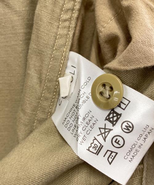 COMOLI（コモリ）COMOLI (コモリ) コットンチノオーバーパンツ カーキ サイズ:2の古着・服飾アイテム