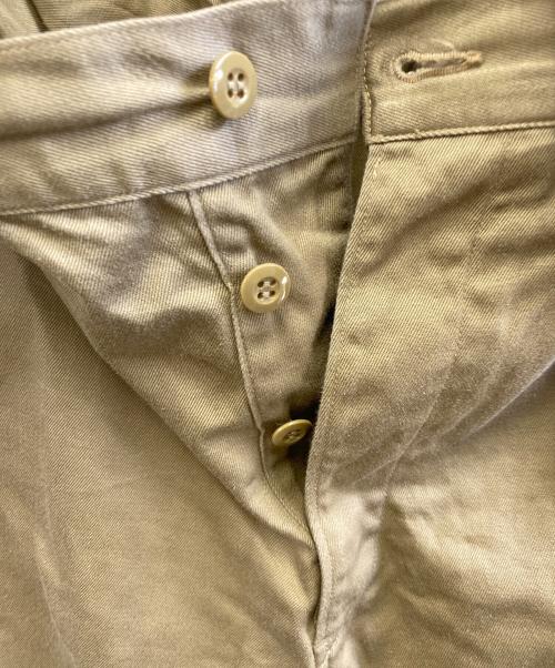 COMOLI（コモリ）COMOLI (コモリ) コットンチノオーバーパンツ カーキ サイズ:2の古着・服飾アイテム