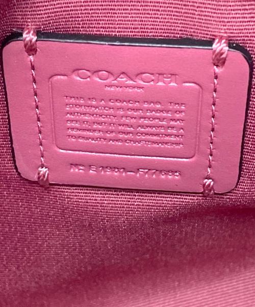 COACH（コーチ）COACH (コーチ) ショルダーバッグ ピンクの古着・服飾アイテム