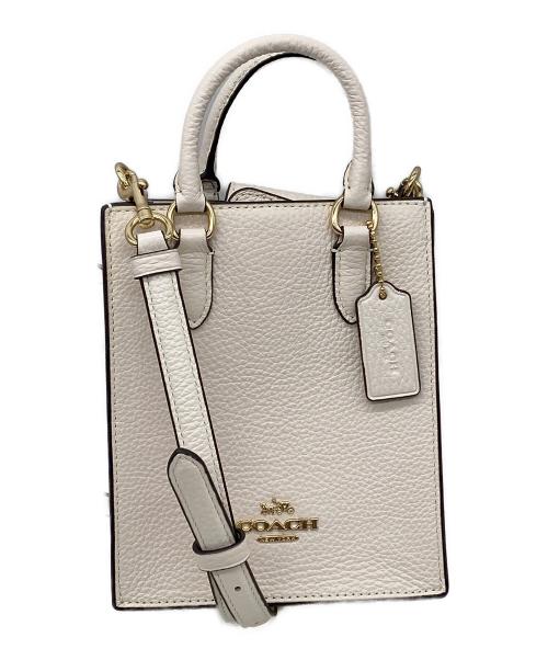 COACH（コーチ）COACH (コーチ) ショルダーバッグ アイボリーの古着・服飾アイテム
