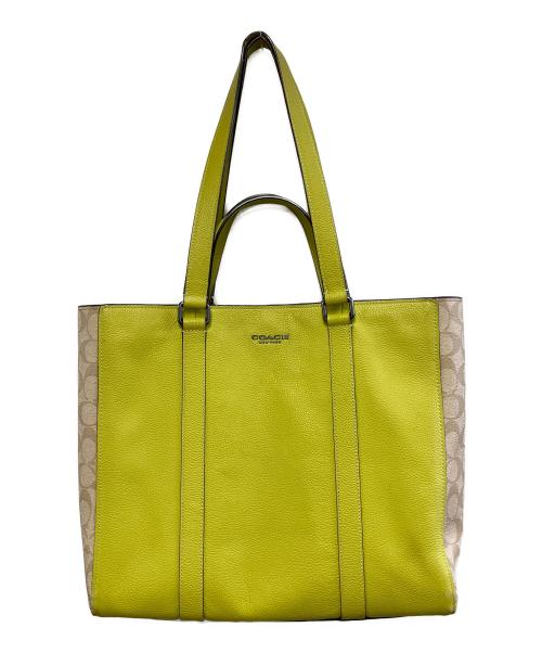 COACH（コーチ）COACH (コーチ) トートバッグ グリーンの古着・服飾アイテム