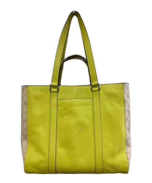 COACH（コーチ）COACH (コーチ) トートバッグ グリーンの古着・服飾アイテム