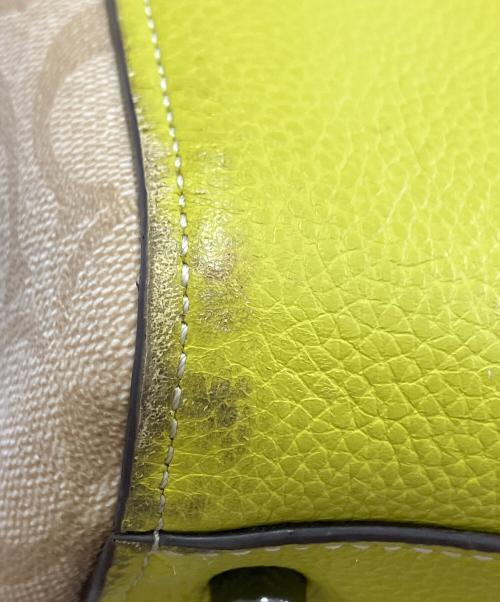 COACH（コーチ）COACH (コーチ) トートバッグ グリーンの古着・服飾アイテム