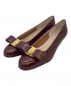 Salvatore Ferragamoサルヴァトーレ フェラガモ）の古着「ローファーパンプス」｜ブラウン