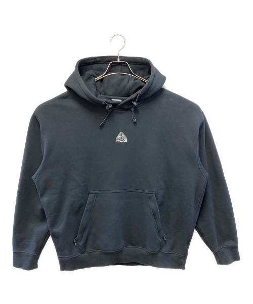 NIKE ACG（ナイキエーシージー）NIKE ACG (ナイキエーシージー) プルオーバーパーカー ブラック サイズ:Lの古着・服飾アイテム