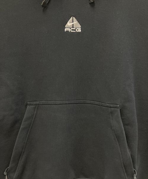 NIKE ACG（ナイキエーシージー）NIKE ACG (ナイキエーシージー) プルオーバーパーカー ブラック サイズ:Lの古着・服飾アイテム