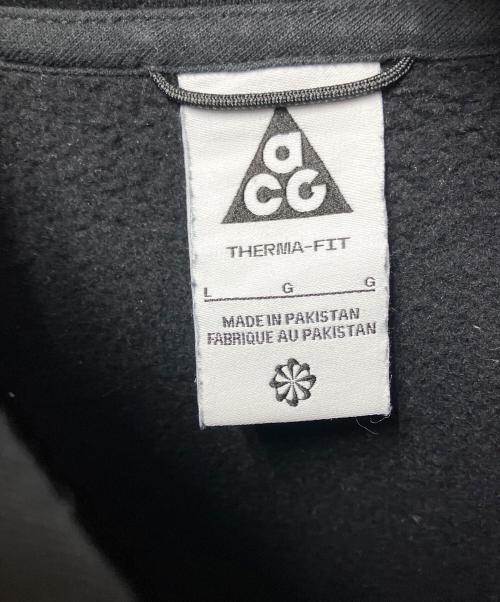 NIKE ACG（ナイキエーシージー）NIKE ACG (ナイキエーシージー) プルオーバーパーカー ブラック サイズ:Lの古着・服飾アイテム