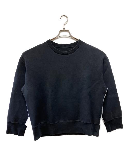 MM6 Maison Margiela（エムエムシックスメゾンマルジェラ）MM6 Maison Margiela (エムエムシックスメゾンマルジェラ) スウェット ブラック×グレー サイズ:Sの古着・服飾アイテム