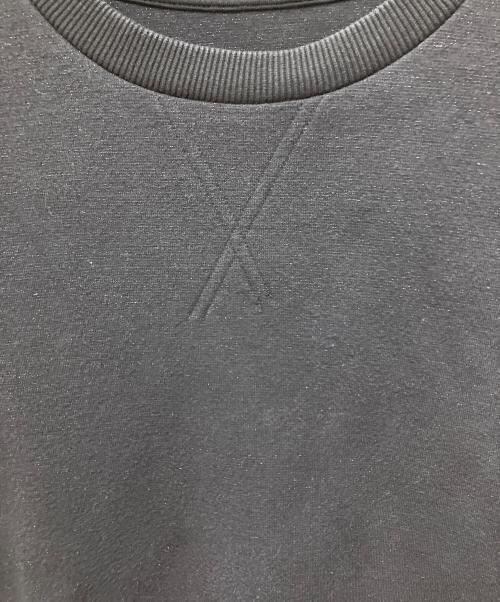 MM6 Maison Margiela（エムエムシックスメゾンマルジェラ）MM6 Maison Margiela (エムエムシックスメゾンマルジェラ) スウェット ブラック×グレー サイズ:Sの古着・服飾アイテム