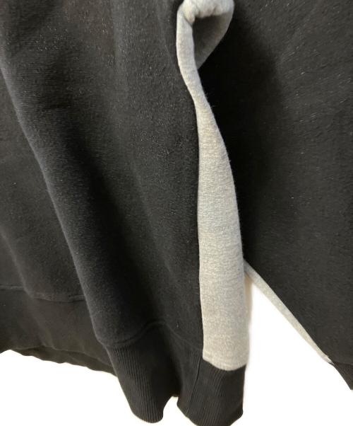 MM6 Maison Margiela（エムエムシックスメゾンマルジェラ）MM6 Maison Margiela (エムエムシックスメゾンマルジェラ) スウェット ブラック×グレー サイズ:Sの古着・服飾アイテム
