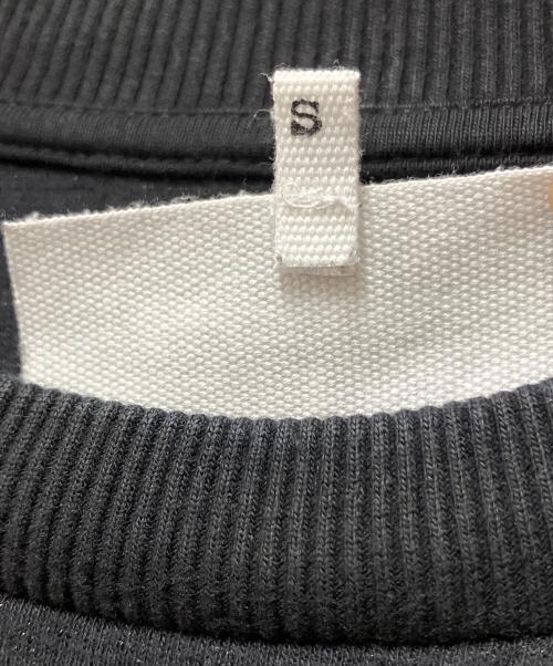 MM6 Maison Margiela（エムエムシックスメゾンマルジェラ）MM6 Maison Margiela (エムエムシックスメゾンマルジェラ) スウェット ブラック×グレー サイズ:Sの古着・服飾アイテム