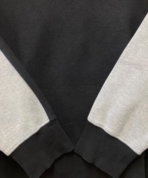 MM6 Maison Margiela（エムエムシックスメゾンマルジェラ）MM6 Maison Margiela (エムエムシックスメゾンマルジェラ) スウェット ブラック×グレー サイズ:Sの古着・服飾アイテム