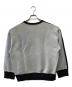 MM6 Maison Margiela (エムエムシックスメゾンマルジェラ) スウェット ブラック×グレー サイズ:S：15000円