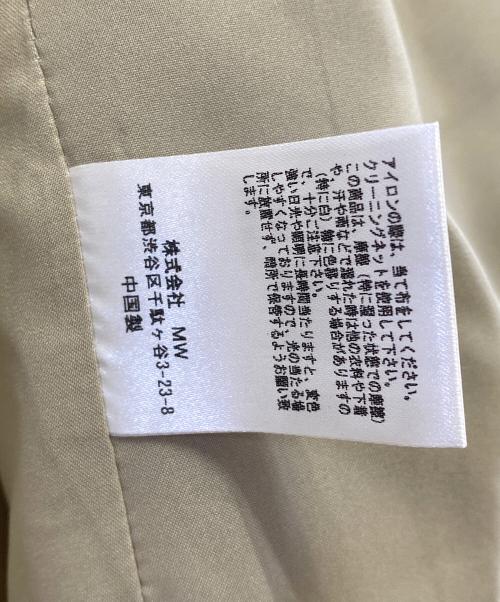 ANOGH（アノフ）ANOGH (アノフ) テーラードジャケット ベージュ サイズ:FREE 未使用品の古着・服飾アイテム