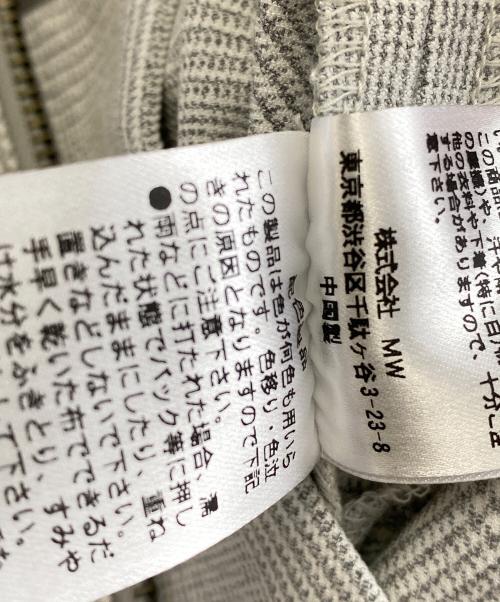 ANOGH（アノフ）ANOGH (アノフ) サロペット ライトグレー サイズ:FREE 未使用品の古着・服飾アイテム