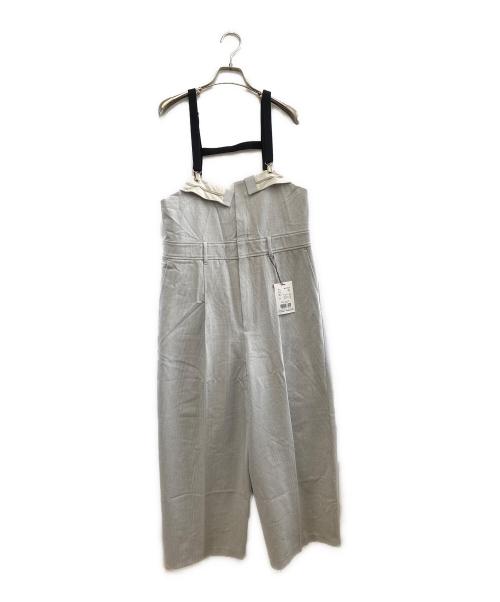 ANOGH（アノフ）ANOGH (アノフ) サロペット ライトグレー サイズ:FREE 未使用品の古着・服飾アイテム
