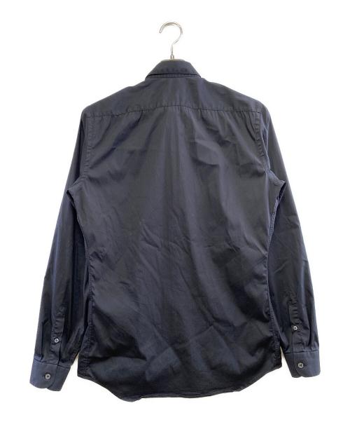 PRADA（プラダ）PRADA (プラダ) 長袖シャツ ネイビー サイズ:39 15 1/2の古着・服飾アイテム