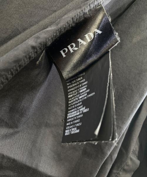 PRADA（プラダ）PRADA (プラダ) 長袖シャツ ネイビー サイズ:39 15 1/2の古着・服飾アイテム