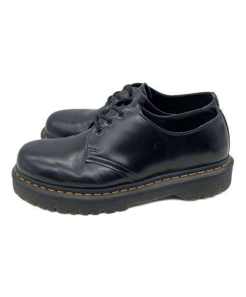 Dr.Martens（ドクターマーチン）Dr.Martens (ドクターマーチン) 3ホールシューズ ブラック サイズ:UK7の古着・服飾アイテム