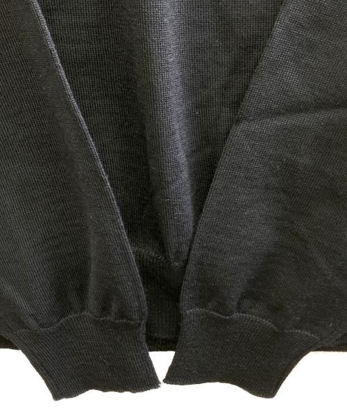 PRADA（プラダ）PRADA (プラダ) 薄手ニット ネイビー サイズ:44の古着・服飾アイテム
