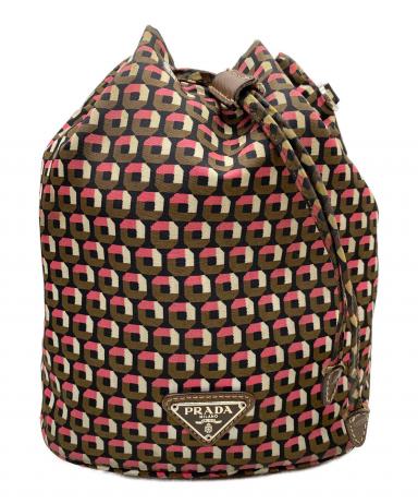 中古・古着通販】PRADA (プラダ) ナイロン巾着ポーチ｜ブランド・古着