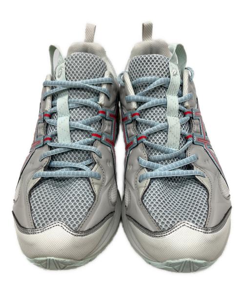 asics（アシックス）asics (アシックス) スニーカー グレー×ブルー サイズ:28の古着・服飾アイテム