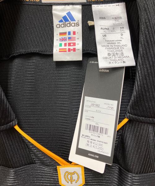 adidas（アディダス）adidas (アディダス) ユニフォーム ブラック サイズ:J 4XL 未使用品の古着・服飾アイテム