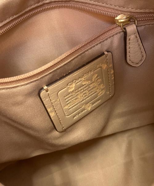 COACH（コーチ）COACH (コーチ) ワンショルダーバッグ ベージュの古着・服飾アイテム