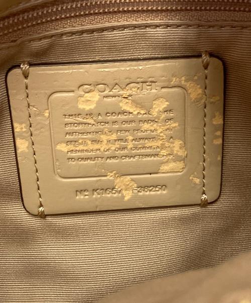 COACH（コーチ）COACH (コーチ) ワンショルダーバッグ ベージュの古着・服飾アイテム